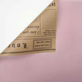 folia-florystyczna-gazetowa-piwoniowy-roz-58x58-cm