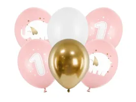 balony-roczek-baby-pink-30cm
