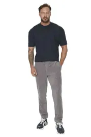 trendyol-man-meskie-spodnie-dresowe-szare-z-wiazaniem-l-5da