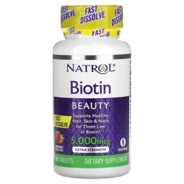 natrol-biotyna-szybko-rozpuszczalna-extra-moc-truskawka-5000-mcg-90