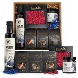 elegancki-prezent-kosz-prezentowy-zestaw-herbat-syrop-konfitura-czekolada