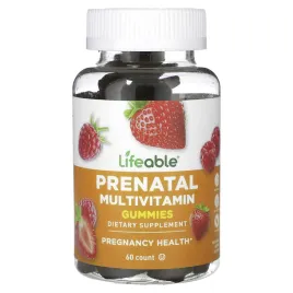 lifeable-prenatal-multivitamin-gummies-natural-berry-60-gummies