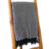 bawelniana-narzuta-boho-navy-zigzag