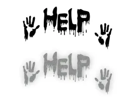 krwawe-rece-help-naklejka-na-samochod-na-auto-odblaskowa