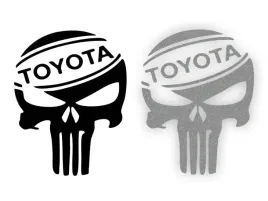 toyota-punisher-czaszka-naklejka-na-samochod-na-auto-odblaskowa