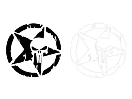 punisher-gwiazda-czacha-naklejka-na-samochod-na-auto-kolor