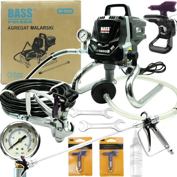 Agregat malarski Bass hydrodynamiczny membranowy 207 bar 7,1 m