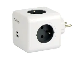 led-line-205765-rozgaleznik-cube-4-gniazda-2xusb-3680w-schuko-aura