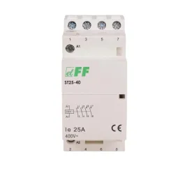 fandf-st25-40-stycznik-modulowy-montaz-na-szynie-4no