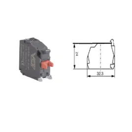 styk-xb5-be102-1nc-czerwonyxb5-be102-styk-c-1nc