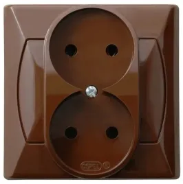 ospel-akcent-gp-2a-24-gniazdo-podwojne