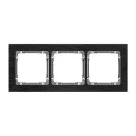 karlik-deco-12-11-dra-3-ramka-uniwersalna-potrojna-aluminium-szczotkowane