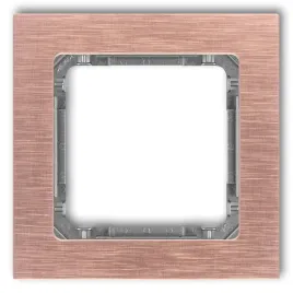 karlik-deco-9-11-dra-1-ramka-uniwersalna-pojedyncza-aluminium-szczotkowane