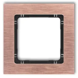 karlik-deco-9-12-dra-1-ramka-uniwersalna-pojedyncza-aluminium-szczotkowane