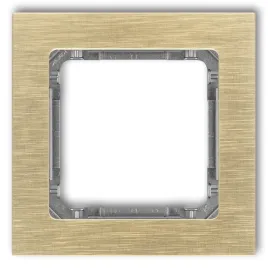 karlik-deco-8-11-dra-1-ramka-uniwersalna-pojedyncza-aluminium-szczotkowan