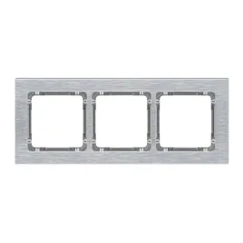 karlik-deco-7-11-dra-3-ramka-uniwersalna-potrojna-aluminium-szczotkowane