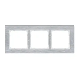 karlik-deco-7-0-dra-3-ramka-uniwersalna-potrojna-aluminium-szczotkowane
