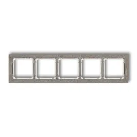 karlik-deco-28-0-drb-5-ramka-uniwersalna-pieciokrotna-beton