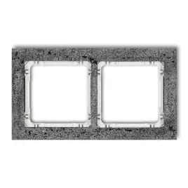 karlik-deco-11-0-drb-2-ramka-uniwersalna-podwojna-beton