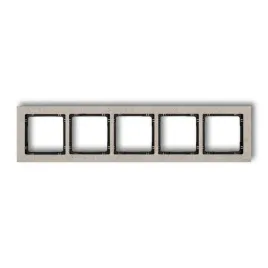karlik-deco-27-12-drb-5-ramka-uniwersalna-pieciokrotna-beton