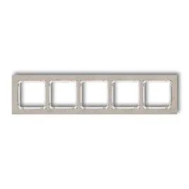 karlik-deco-27-0-drb-5-ramka-uniwersalna-pieciokrotna-beton