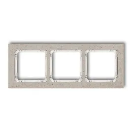 karlik-deco-27-0-drb-3-ramka-uniwersalna-potrojna-beton