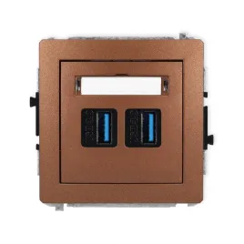 karlik-deco-9dgusb-6-gniazdo-podwojne-2xusb-a-a-3-0