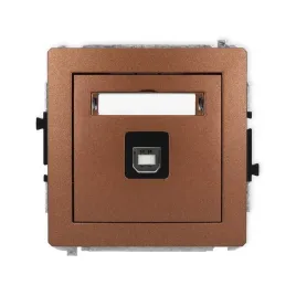 karlik-deco-9dgusb-3-gniazdo-pojedyncze-usb-a-b-2-0