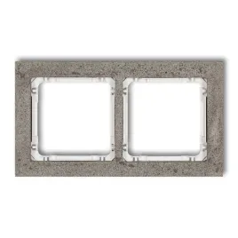 karlik-deco-28-0-drb-2-ramka-uniwersalna-podwojna-beton