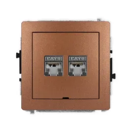 karlik-deco-9dgkbo-6-gniazdo-komputerowe-podwojne-2xrj45