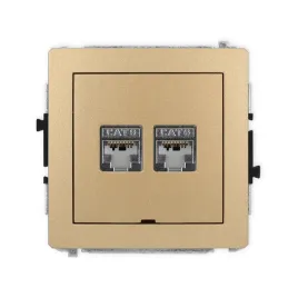 karlik-deco-8dgkbo-6-gniazdo-komputerowe-podwojne-2xrj45