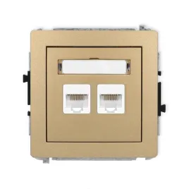 karlik-deco-8dgk-2-gniazdo-komputerowe-podwojne-2xrj45