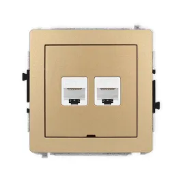 karlik-deco-8dgkbo-4-gniazdo-komputerowe-podwojne-2xrj45