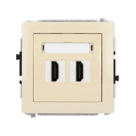 karlik-deco-1dhdmi-4-gniazdo-podwojne-hdmi-2-0