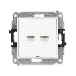karlik-icon-igkbo-2-gniazdo-komputerowe-podwojne-2xrj45