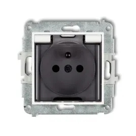 karlik-icon-igpb-1zdp-gniazdo-bryzgoszczelne-z-uziemieniem-2p-z