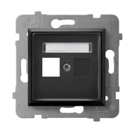 ospel-aria-gpk-1u-p-33-obudowa-gniazda-pojedynczego-typu-keystone-prosta