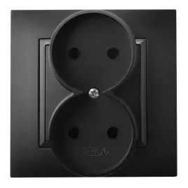 ospel-aria-gp-2u-33-gniazdo-podwojne-kompletne-z-ramka