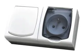 ospel-madera-zh-nl1g-00-d-zestaw-lacznik-pojedynczy-gniazdo-pojedyncze