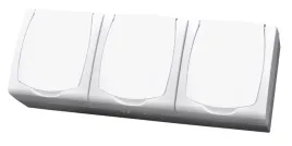ospel-madera-gnh-3nz-00-w-gniazdo-potrojne-z-uziemieniem-wieczko-w-kolorze