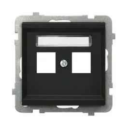 ospel-sonata-gpk-2r-p-33-obudowa-gniazda-podwojnego-typu-keystone-prosta