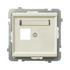 ospel-sonata-gpk-1r-p-27-obudowa-gniazda-pojedynczego-typu-keystone-prosta