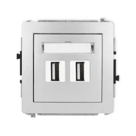 karlik-deco-7dgusb-2-gniazdo-usb-podwojne-2xusb-a-a-2-0