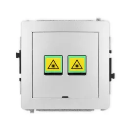 karlik-deco-7dgopbo-2-gniazdo-swiatlowodowe-optyczne-podwojne