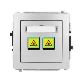karlik-deco-7dgop-2-gniazdo-swiatlowodowe-optyczne-podwojne