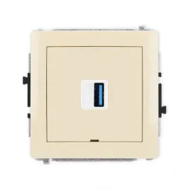 karlik-deco-1dgusbbo-5-mechanizm-gniazda-pojedynczego-usb-a-a-3-0