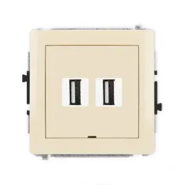 karlik-deco-1dgusbbo-2-mechanizm-gniazda-podwojnego-2xusb-a-a-2-0