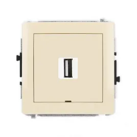 karlik-deco-1dgusbbo-1-mechanizm-gniazda-pojedynczego-usb-a-a-2-0