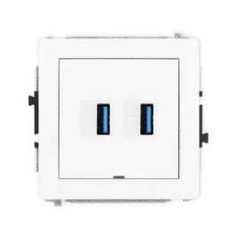 karlik-deco-dgusbbo-6-mechanizm-gniazda-podwojnego-2xusb-a-a-3-0