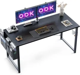 odk-biurko-120x48-cm-czarne-z-torba-i-uchwytem-na-sluchawki